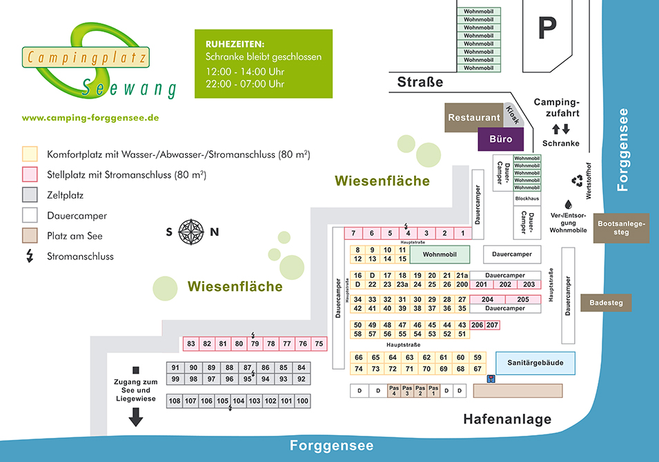 Platzplan